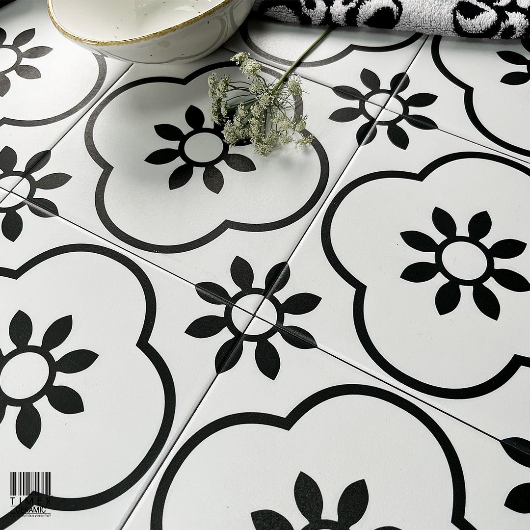 We love mixing it up and adding a few shades of black and white to give your space some soul.
DR Series
Size: 200 mm X 200 mm Finish: Matt
Uses: Wall, Floor