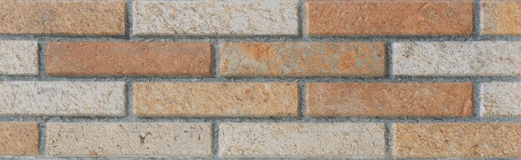 Ascot Mix (Beige/Brown) - brick wall tiles 
