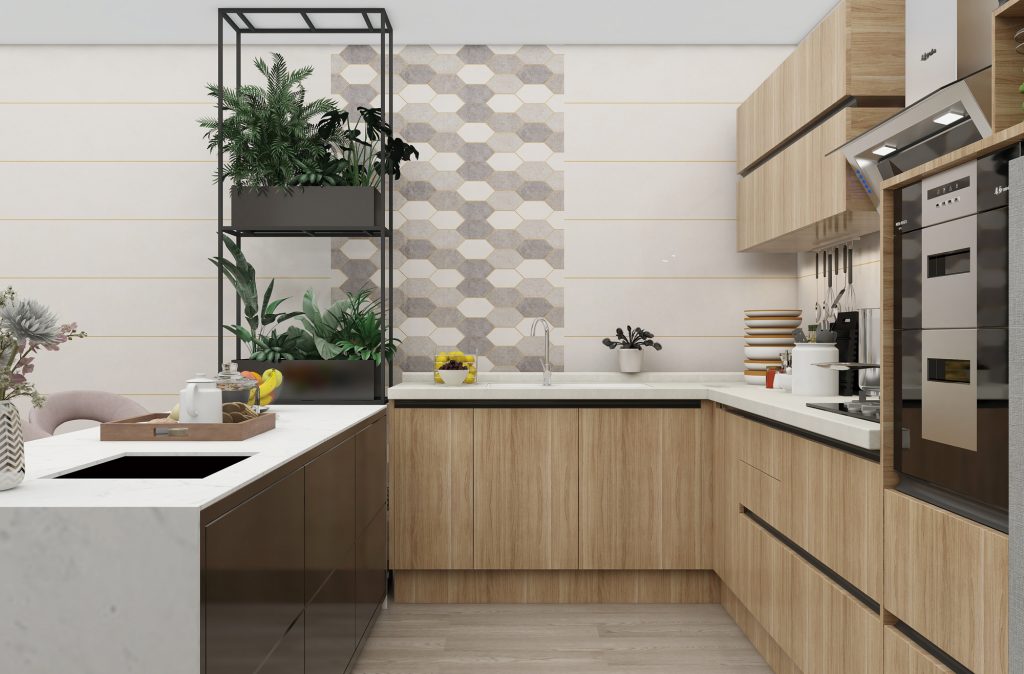 Best Ceramic Tiles for Kitchen - Make Your Kitchen, Your Favourite Staycation 10 228 LIGHT DARK AMB