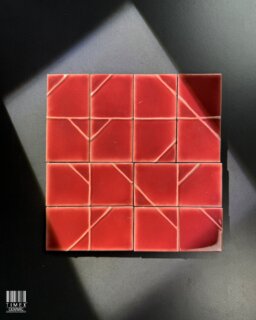 Sharp lines. Soft glaze. Serious style. The Yoko Series in its fiercest red.
Origami Bordo (Red)
Size : 62mm X 125mm
Finish: Shiny
Uses: Wall
Kg. per box: 8
Pcs per box: 76
.
.
.
.
.
.
.

Yoko tiles, Yoko series tiles, geometric tiles, red ceramic tiles, glossy red tiles, designer wall tiles, decorative tiles, textured tiles, pattern tiles, modern geometric tiles, bold color tiles, statement tiles, feature wall tiles, accent tiles, small format tiles, square ceramic tiles, artistic tiles, luxury wall tiles, contemporary tile design, interior design tiles, Timex Ceramic Yoko, premium ceramic tiles, unique pattern tiles, handcrafted look tiles, vibrant red tiles