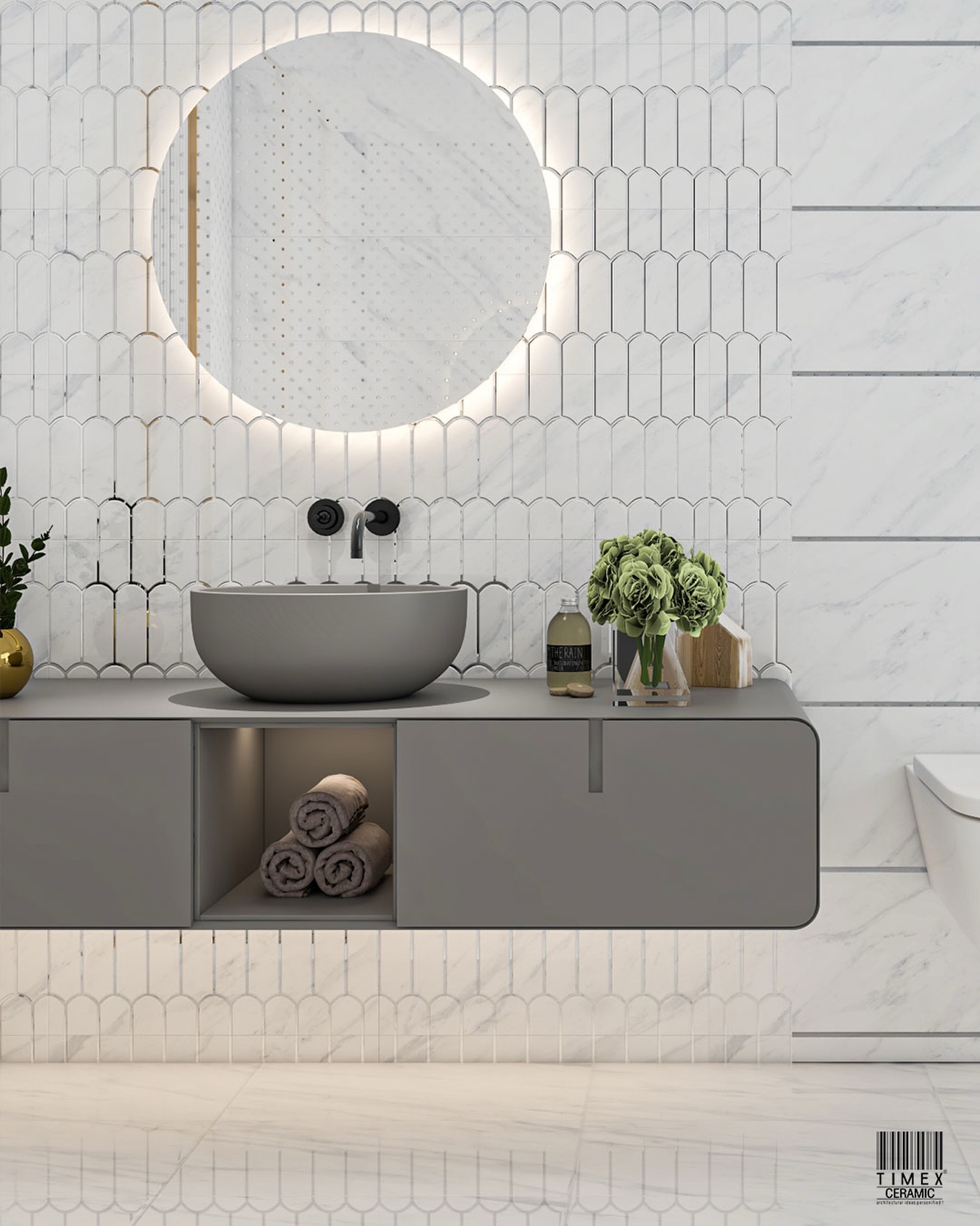 The bathroom tile detail that changes the entire space.
Looking for designer bathroom wall tiles that make an impact without overwhelming the space?
Meet Concept 204 Highlighter & Light by Timex Ceramic.
The decorative geometric Highlighter introduces movement and architectural detail, while the soft marble-look Light tile keeps the overall bathroom bright, refined and timeless.
At 300 × 600 mm, the combination works beautifully across vanity walls, shower areas and statement bathroom walls.
Concept 204 Highlighter & Light
Size: 300 × 600 mm
Finish: Glossy
Application: Bathroom & Feature Walls
Save this combination for your next bathroom project.
#BathroomTiles #DesignerBathroom #WallTiles #DecorativeTiles #FeatureWall