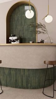The right tile can do more than finish a surface. It can define the entire character of a space.
Makalu brings depth through its rich green tone, vertical texture and subtle variation, creating a strong architectural feature without overwhelming the setting. From the first installation detail to the finished bar space, every element is designed to let the tile lead.
Designed for spaces that need character, not clutter.
#MakaluSeries #ArchitecturalTiles #TileDesign #InteriorDesignIndia #TimexCeramic