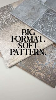 Old-world pattern, made for contemporary spaces. 

The Argos Series works with a muted palette of terracotta, blue-grey and warm ivory, giving the surface a naturally aged, collected feel without becoming too ornate.

At 580 x 580 mm, the larger format keeps the overall installation visually calm while allowing the decorative detailing to read clearly. It brings the character of smaller patterned tiles into a more spacious format.

Explore the Argos Series via the link in bio.

Argos Series
Size: 580 × 580 mm
Finish: Matt
Application: Wall, Floor, Exterior, Multipurpose

#TimexCeramic #ArgosSeries #PorcelainTiles #DecorativeTiles #PatternedTiles
