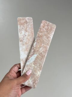 A familiar format, with a more weathered point of view.
The Vestige Series pairs softened edges with a worn, stone-inspired finish, bringing warmth and texture to contemporary interiors. Its muted tones and aged detailing give the tiles a collected look without making the space feel overly rustic.
Available in elongated 55 × 220 mm and square 110 × 110 mm formats, Vestige offers flexibility for walls and floors, from feature areas to spaces that call for a more tactile finish.
#TimexCeramic #VestigeSeries #MattTiles #TexturedTiles #StoneEffectTiles
