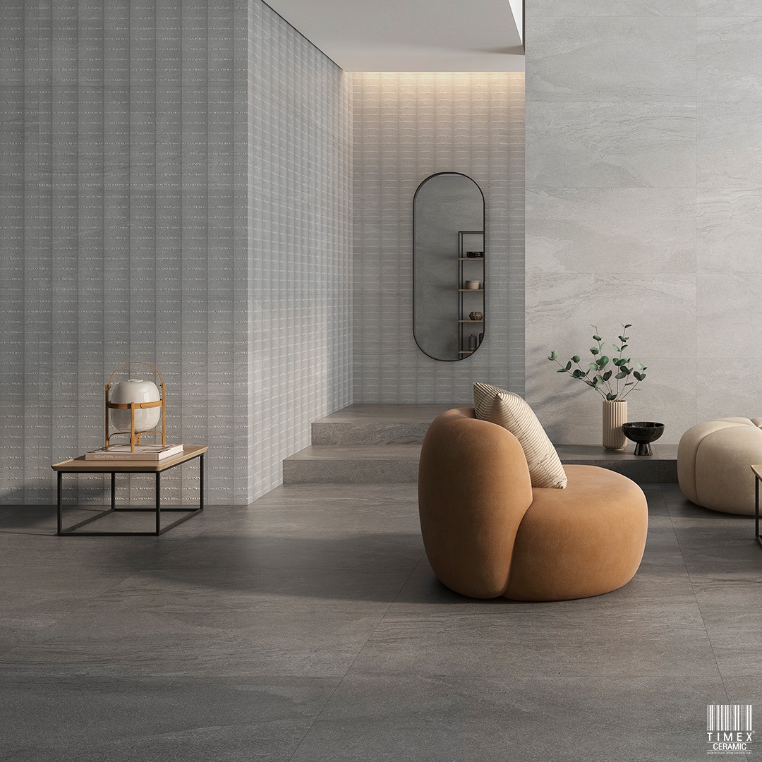 These tiles create a stunning interplay between different textures, resulting in a powerful and visually appealing effect.
Available in four shades inspired by the natural world - Sand, Desert, Grey and Black - this collection adds depth and dimension to any space, creating a unique, nuanced, stylish, and functional atmosphere.

Size: 600 X 1200 MM
Finish: Matt 

.
.
.
.
.
.
.
.
#TimexCeramic #moroccanTiles #LuxuryTiles #TilesIndia #tiledesign #moroccantile #interiordesign #design #interior #homedecor #architecture #home #decor #interiors #homedesign #art #interiordesigner #decoration #luxury #designer #interiorstyling #interiordecor #inspiration #furnituredesign #livingroom #interiordecorating #style #instagood #kitchendesign