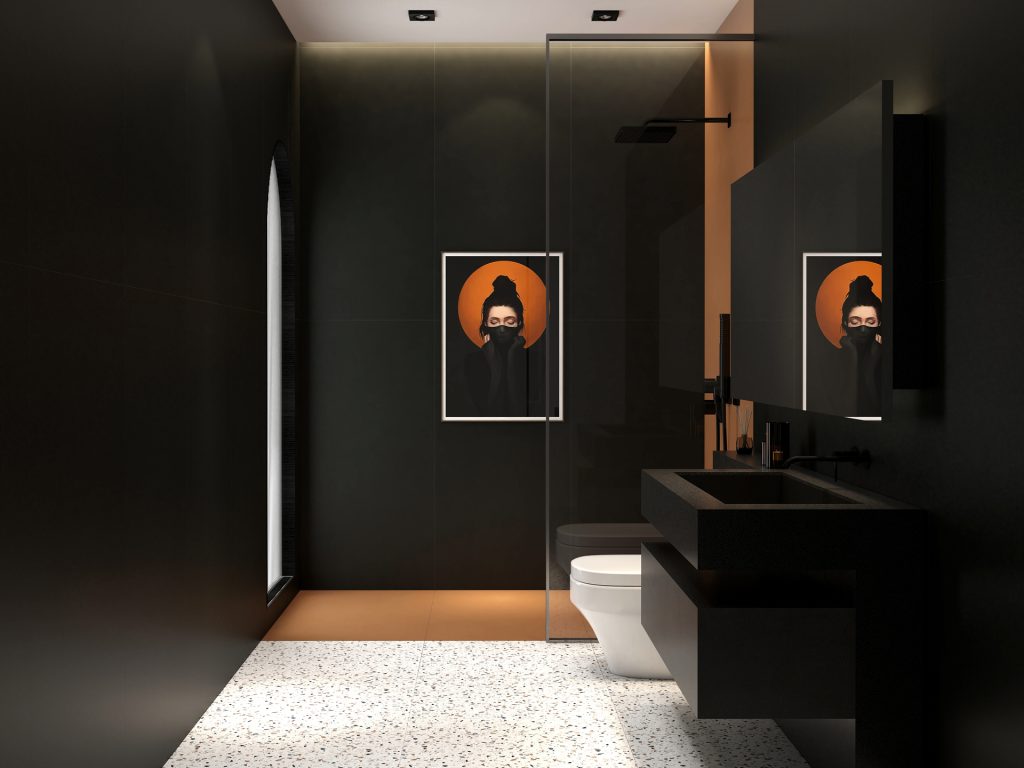 The Language of Colour: How to Choose Your Room's Emotion 5 Black Coral Orange Amb
