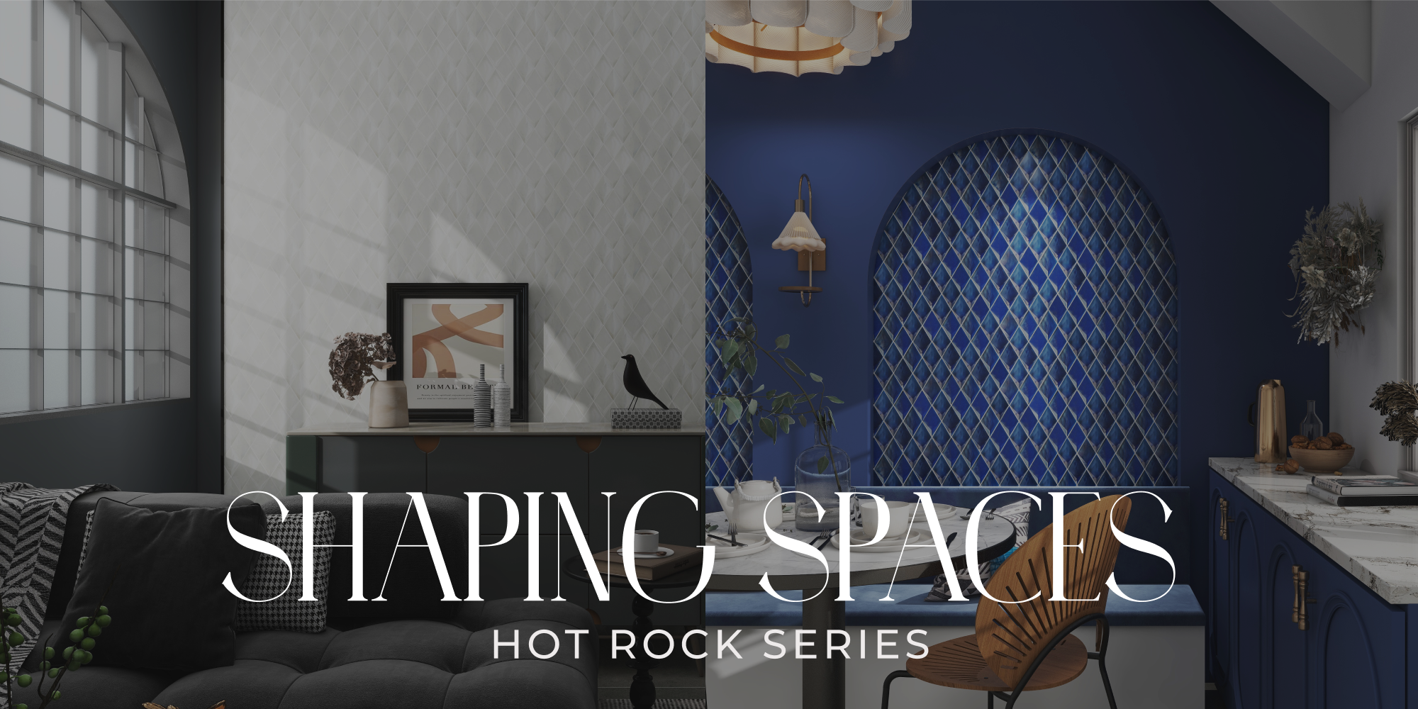 Shaping Spaces - The Artistry of Hot Rock Mosaic Tiles