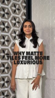 Luxury isn’t always about what you see first. It’s often about what you feel.

One of the biggest differences between matte and glossy tiles is the way they interact with light.
Glossy surfaces reflect light, creating brightness and visual energy.

Matte surfaces diffuse light softly, adding depth, balance, and a more architectural feel to a space. That’s why they’re often specified for contemporary homes, boutique hospitality projects, and minimalist interiors.
Neither finish is better than the other.

They simply create different moods.

And choosing the right tile starts with understanding how you want a space to feel.

#TileDesign #MatteTiles #InteriorDesignTips #ArchitecturalDesign #LuxuryInteriors
