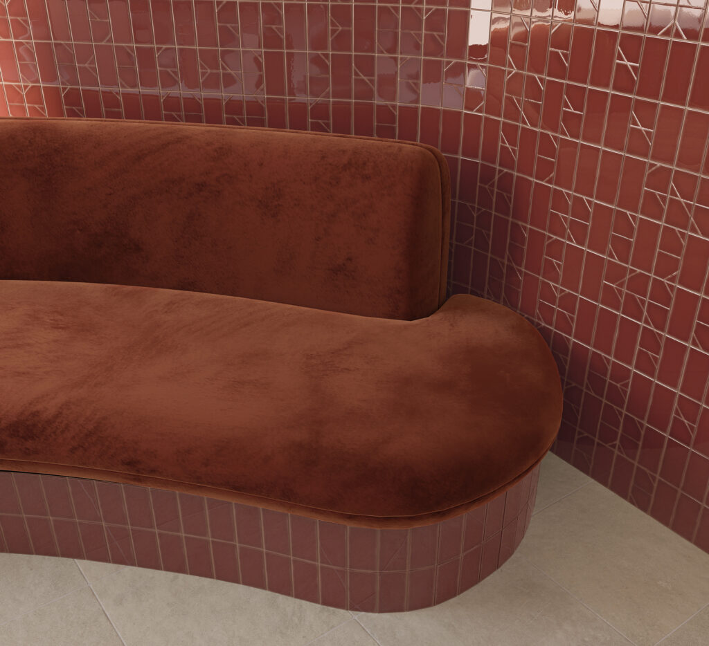 Yoko Series By Timex Ceramic - Bordo (Red) Ambience