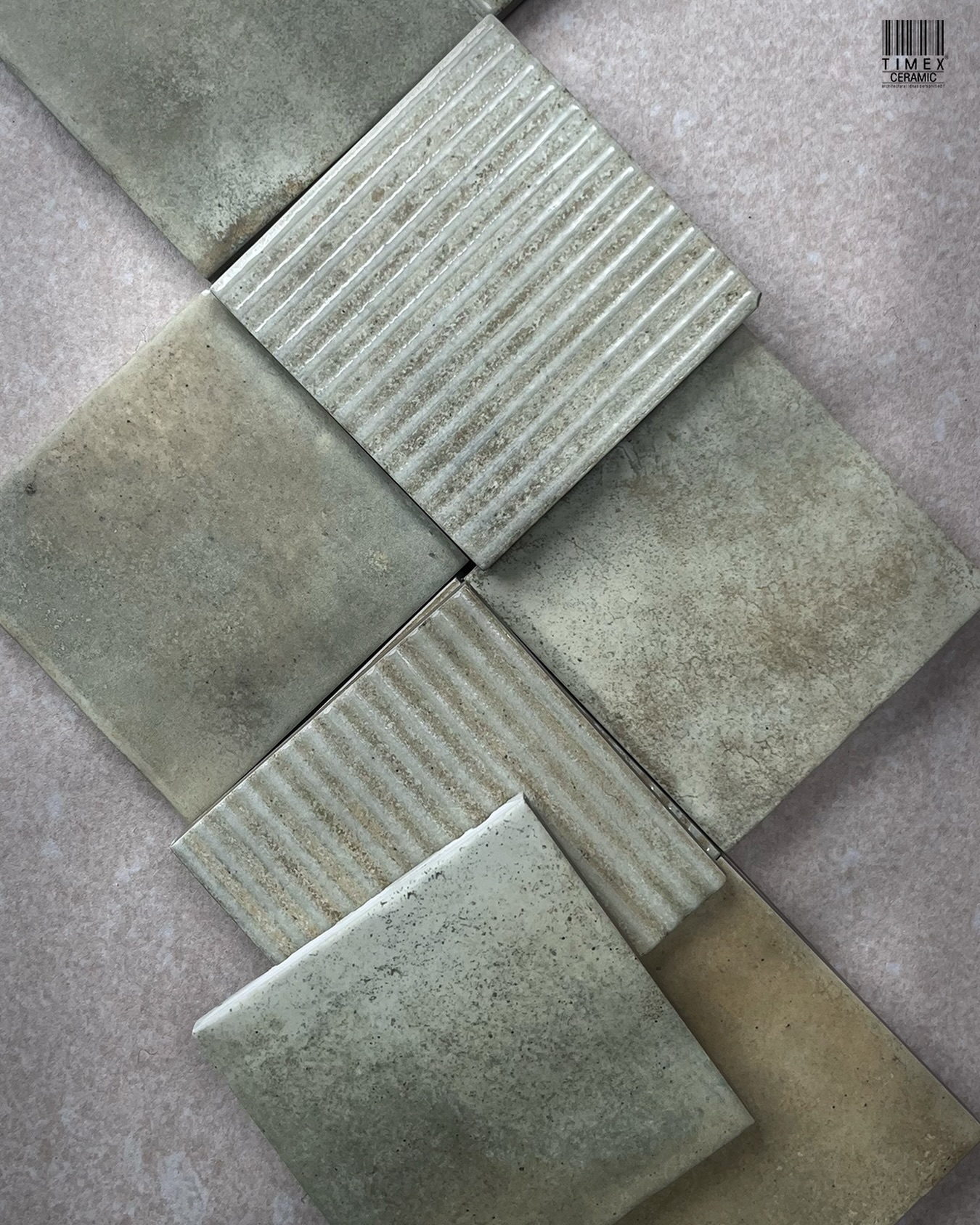 Material depth, scaled down to precision.
Raku is built for spaces where texture leads the design. The matt surface carries kin-inspired variation, balanced with linear ribbed modules that introduce controlled movement.
At 100 x 100 mm, the format offers detailing flexibility across bathroom floors, feature walls, cafés, and boutique commercial spaces where scale matters.
Understated. Tactile. Architecturally grounded.
View the complete series details on our website. 

Raku Series
Finish: Matt
Application: Wall & Floor
Size: 100 x 100 mm

#TimexCeramic #RakuSeries #MattTiles #100x100Tiles #ArchitecturalTiles