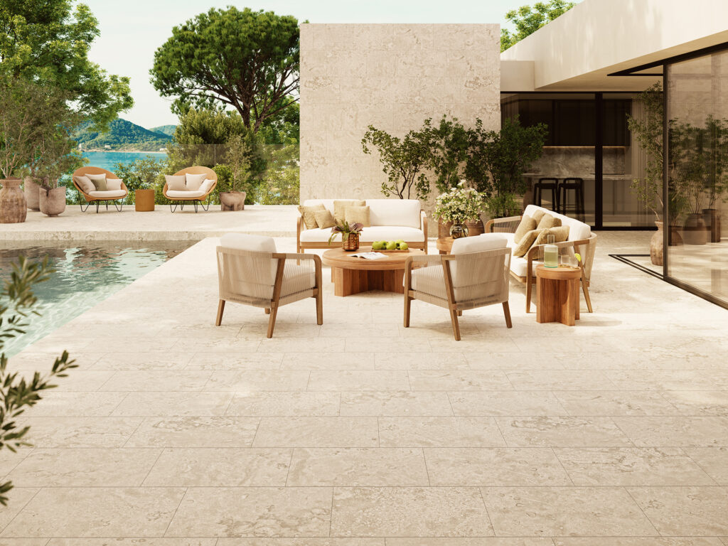 The Timeless Allure of Natural Stone with Modern Durability 7 Crosscut Limestone Sand Amb