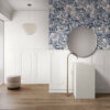 Marly Series By Timex Ceramic - Marly Baroque Blu Mix Rect Ambience