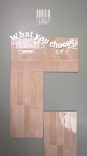 What you choose matters.
But what it becomes matters even more. ✨
Tile Series 581 & 582 may look beautiful on a sample board, but their true character comes alive when the entire space comes together.
Soft blush tones, subtle variation, and a handcrafted feel create a bathroom that’s warm, calming, and effortlessly elegant.
Because great design isn’t about a single tile.
It’s about the atmosphere it creates.
#TimexCeramic #Series581 #Series582 #BathroomDesign #TileTransformation