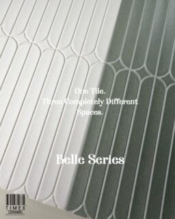 Some tiles rely on colour to make an impact.

Belle Series relies on texture.

Its fluted surface catches light differently throughout the day, while the repeating geometry creates rhythm without overwhelming the space. The result is a wall that feels layered, architectural, and quietly refined.

Whether it’s a bathroom, a hospitality space, or a feature wall, Belle proves that the strongest design statements are often the most understated.

Explore the complete series via the link in bio.

Belle Series
Application: Wall
Finish: Textured

#TimexCeramic #BelleSeries #WallTiles #ArchitecturalDesign #InteriorMaterials