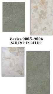 Texture is no longer a detail. It becomes the design itself.
This series reflects a clear shift in surface design, where embossed relief replaces applied decoration. It responds to contemporary interiors that favour depth, tactility, and quiet visual control.
The surface is defined by a matte, pressed floral texture. Each motif is formed into the tile, not printed on it, allowing light to interact naturally with the raised petals. Subtle tonal variations in sage, ivory, and warm neutrals enhance the relief without overwhelming the space.
In a large-format 600x1200 mm size, the design opens up beautifully across walls. The scale reduces visual breaks, creating a more seamless and architectural finish, especially in bathrooms, feature walls, and expansive interiors.
It is a surface that brings softness through structure, offering a refined alternative to conventional decorative tiles.
#CeramicTilesindia #LargeFormatTiles #EmbossedTiles #WallTileDesign #TimexCeramic