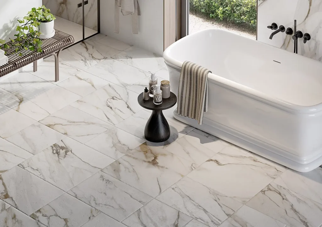 Engineered Imperfection: Why Perfect Surfaces Are Finally Out of Style 2 Lafabbrica AVA Venezia Macchia Antica Bagno AMB