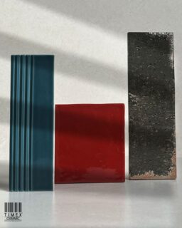 Three tiles. Three different expressions.
Glow brings the colour, Zelij adds handmade character, and Musa brings a raw, tactile edge. Put together, they show how finish, form and surface can completely shift the mood of a space.
From deep blue and rich red to dark, weathered texture, each one brings its own visual language.
#TimexCeramic #GlowSeries #Zelij #Musa #TileDesign