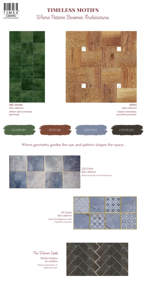 Timeless Motifs, Modern Masterpieces: Basketweave & Checkerboard Reimagined 2 Timeless Motifs