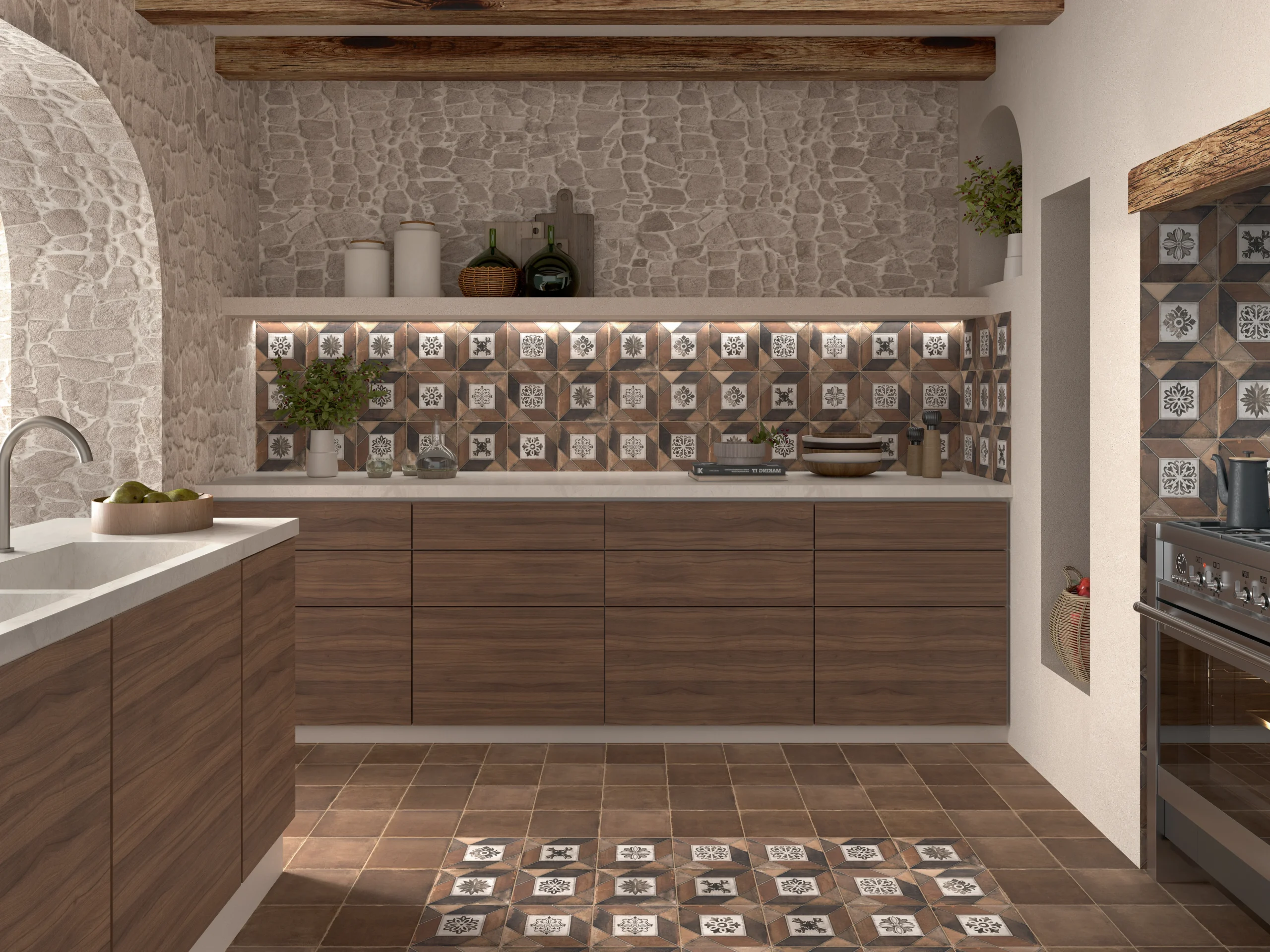 Elegance Deco Brown AMB