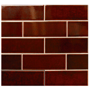 Genuine Garnet (Red) Tiles By Timex Ceramic
