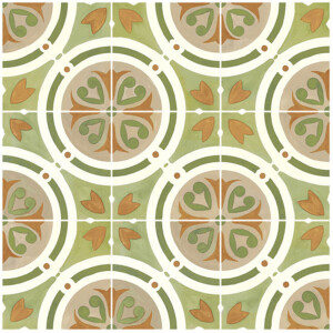 6628 Green Tiles By Timex Ceramic